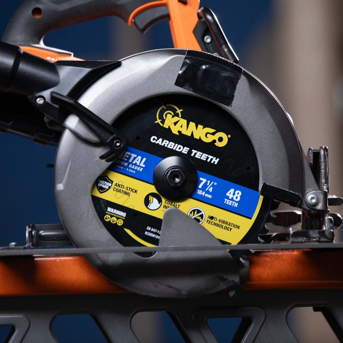 Kango 165mm 48T Metal Circular Saw Blade - Cobalt Carbide - Precision Cuts - SuperSaverAU - view 4