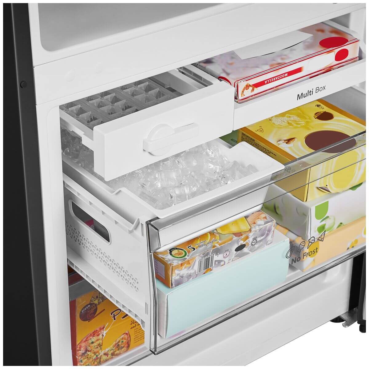 Hisense 417L Bottom Mount Fridge - Charcoal Finish, 4.5 Star Energy, Inverter Technology - HRBM419B