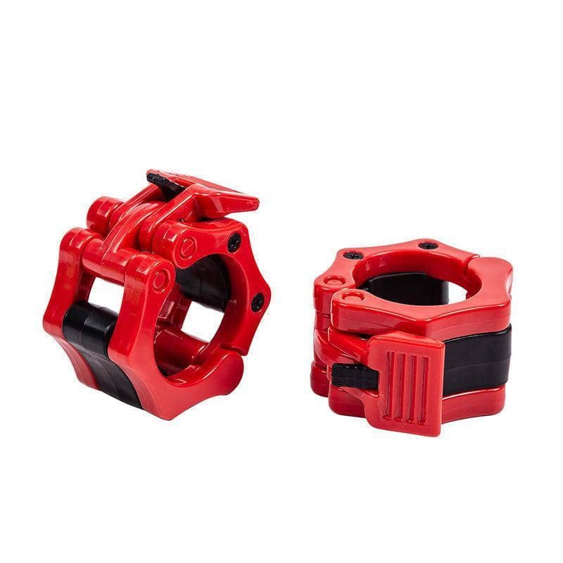 50 mm Barbell Clamp Collars Olympic Weightlifting Spring Lock - Blue - view 5