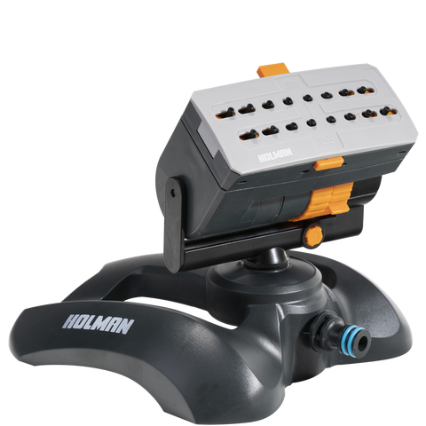 Holman Mini Oscillating Plastic Sprinkler on Weighted Base