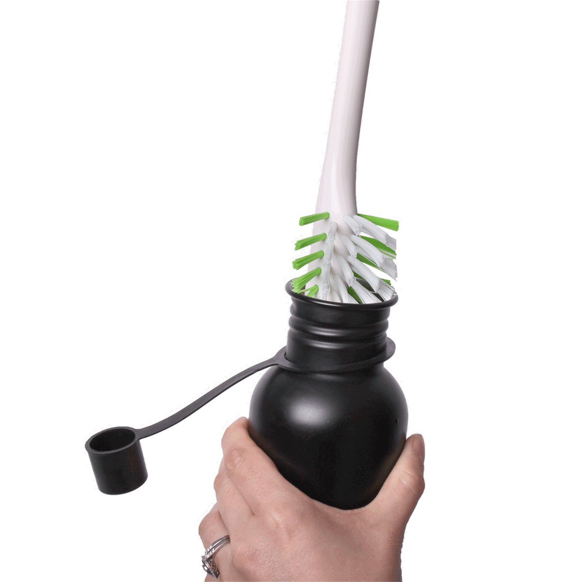 Sabco Drink Bottle Cleaning Set, Nylon Bristles, Extra-Long Non-Slip Handles