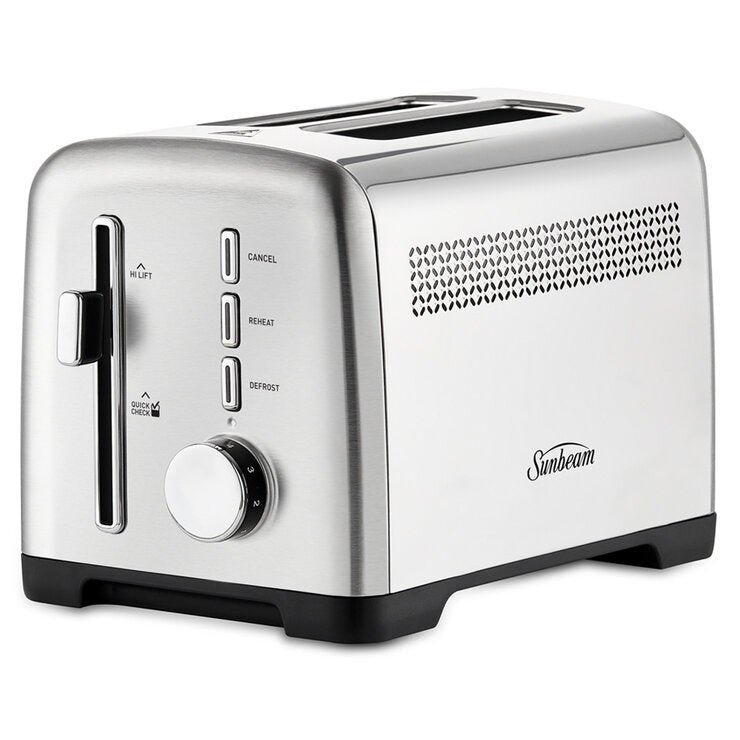 Sunbeam TAM1002SS Stainless Steel Toaster 2 Slice Long Slot High Lift Lever — image 2