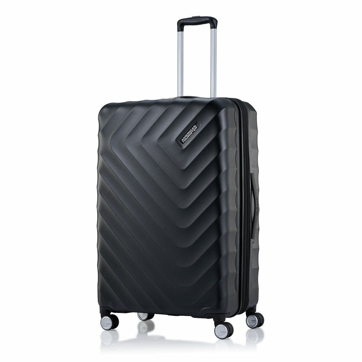 Expandable Hard Shell Suitcase Trio with Dual Spinner Wheels and Adjustable Trolley Grip by American Tourister — image 5