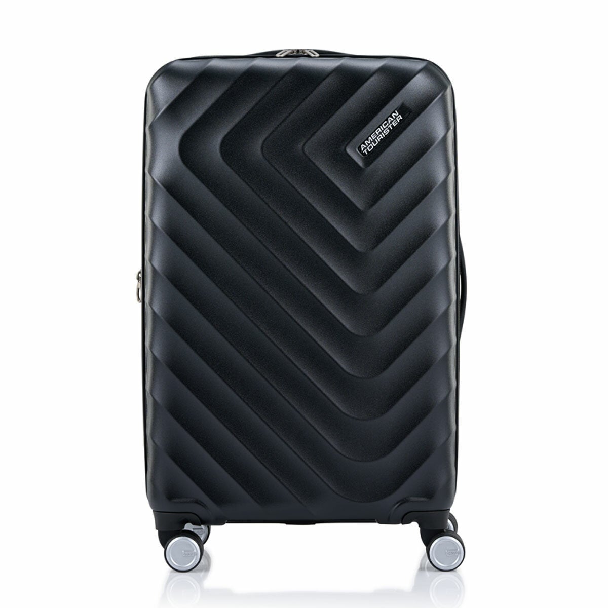 Expandable Hard Shell Suitcase Trio with Dual Spinner Wheels and Adjustable Trolley Grip by American Tourister — image 11