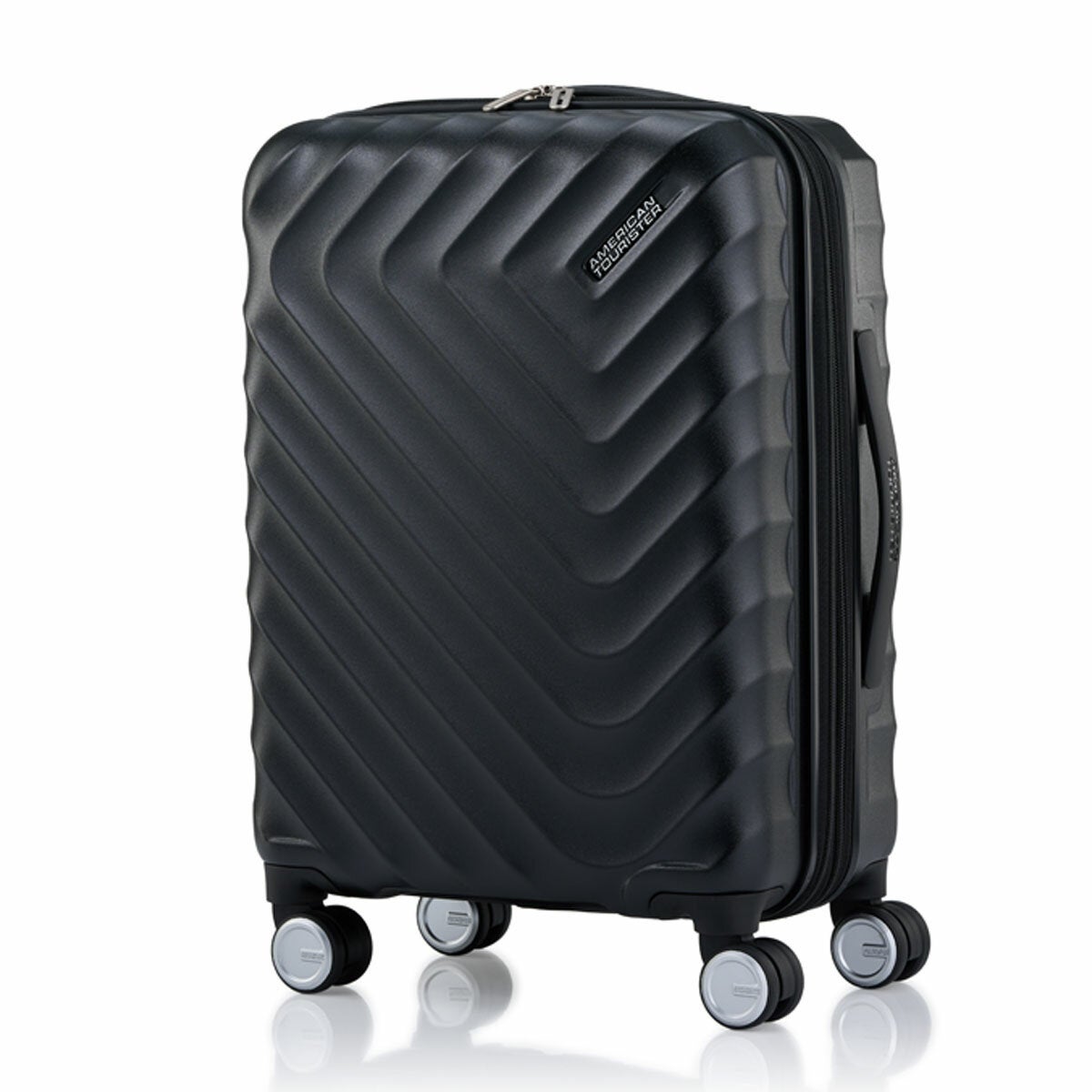 Expandable Hard Shell Suitcase Trio with Dual Spinner Wheels and Adjustable Trolley Grip by American Tourister — image 22