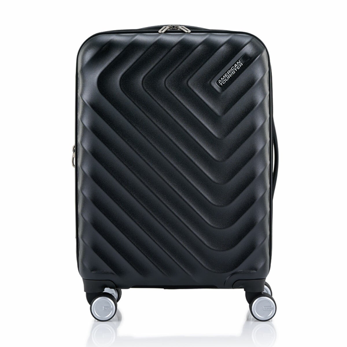 Expandable Hard Shell Suitcase Trio with Dual Spinner Wheels and Adjustable Trolley Grip by American Tourister — image 28