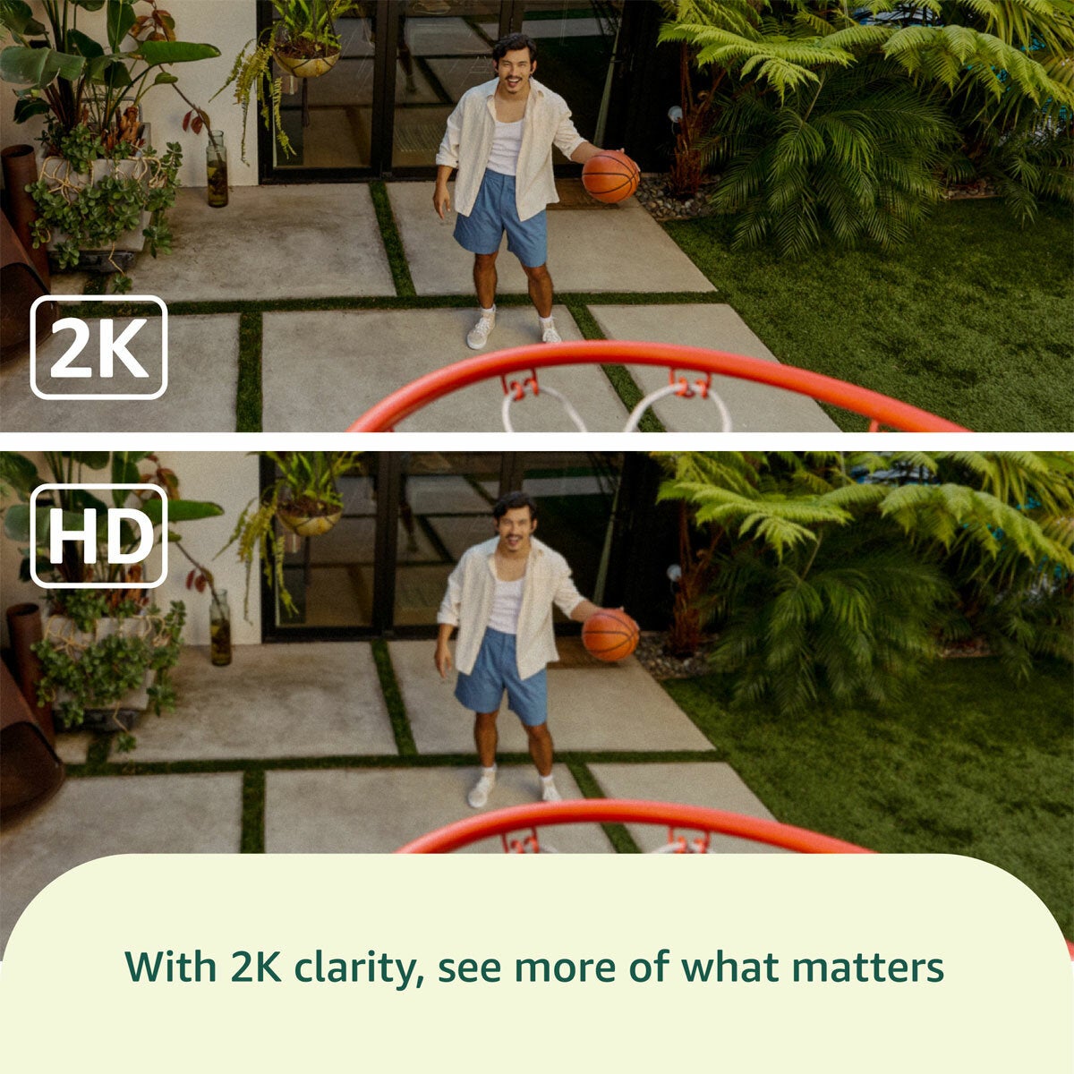 Smart Home Security Starter Kit: 2K Video Doorbell Plus Plug-In Camera by Blink, Black B0H2XCV2FJ — image 5