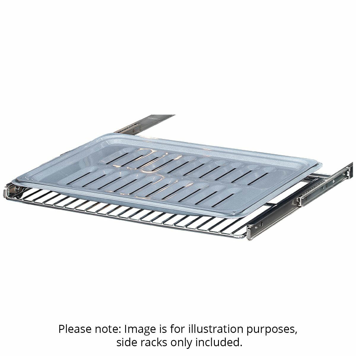 ILVE Telescopic Oven Racks - Stainless Steel - For 60cm and 90cm Built-In Ovens - EZIGLIDE