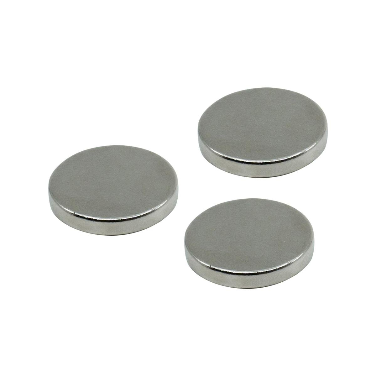 Everhang 18mm Rare Earth Neodymium Disc Magnet 3 Pack