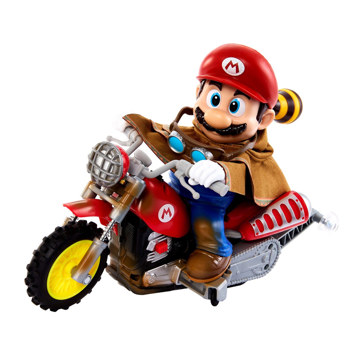 Remote Control Mario Motorbike from The Super Mario Galaxy Movie with Wheelie Button, by Hot Wheels — image 4