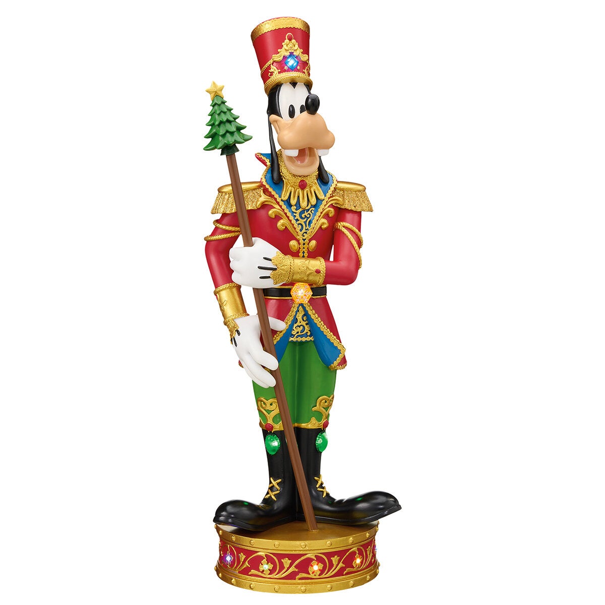 Light Up Christmas Nutcrackers Featuring Mickey Mouse and Goofy, Set of 2, 38cm by Disney — image 3