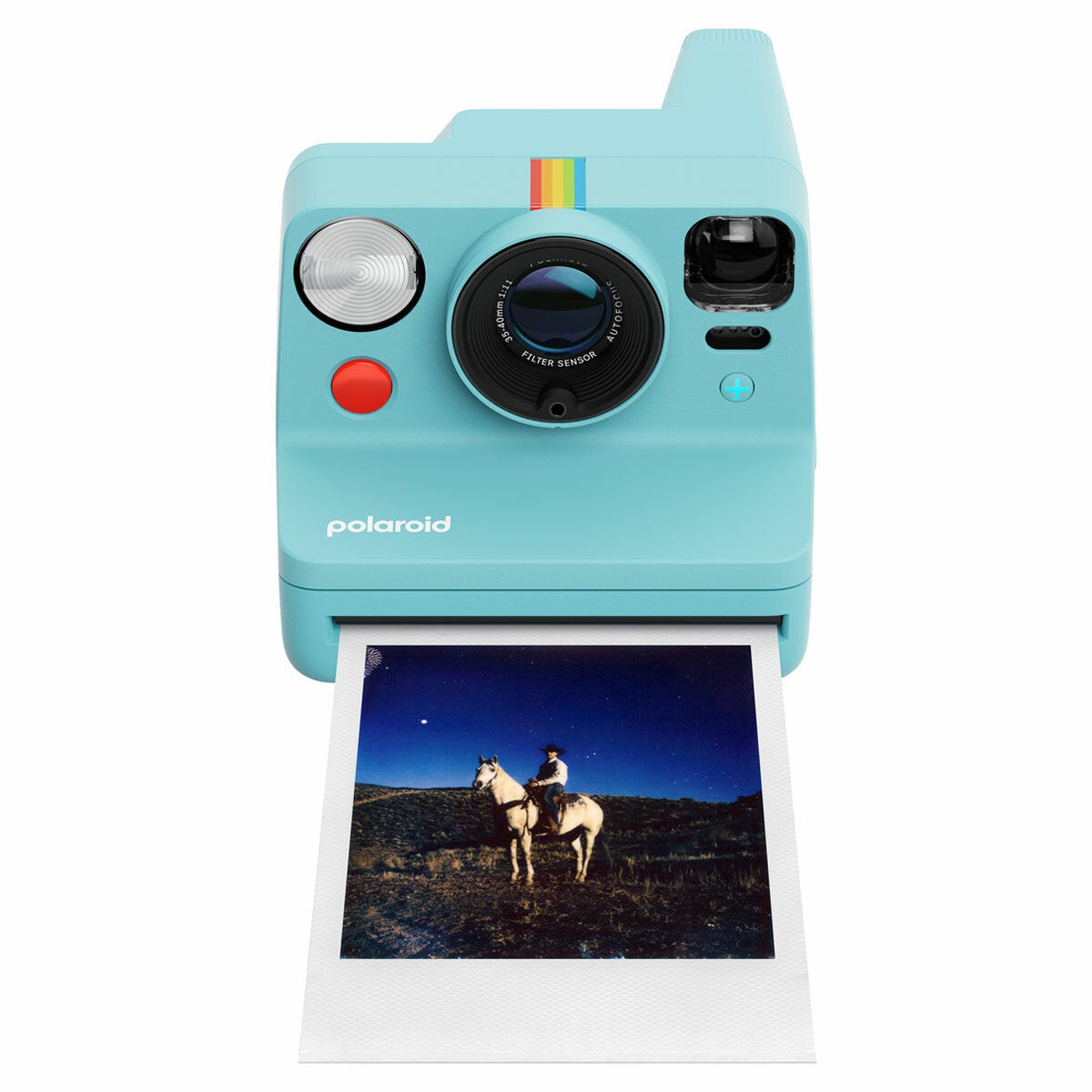 App-Connected Instant Camera with Manual Mode and Aperture Priority, Polaroid Now+ Gen 3 Blue 9163 — image 8
