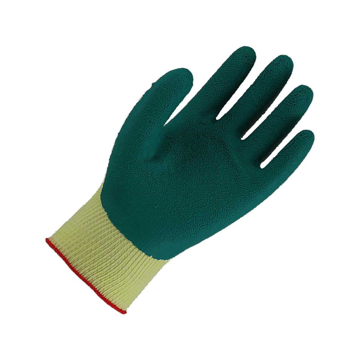 Lynn River Showa 310 Green Gardening Gloves Small, Latex Dip, Polycotton Liner, Machine Washable