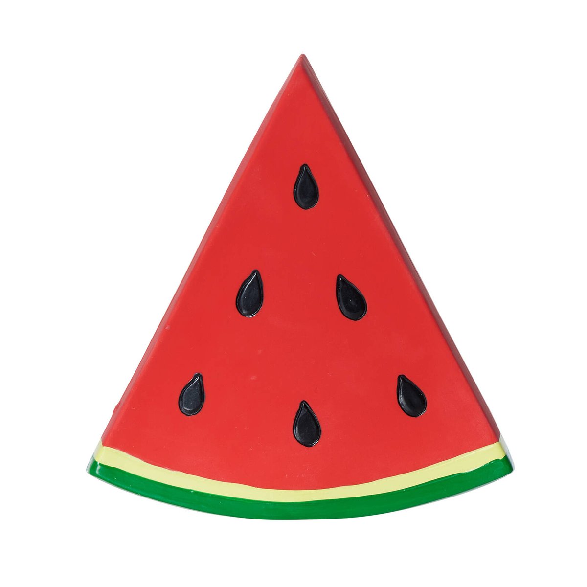 Happy Tails Latex Watermelon Toy - 123mm x 135mm - Interactive Chew Toy - SuperSaverAU - view 1