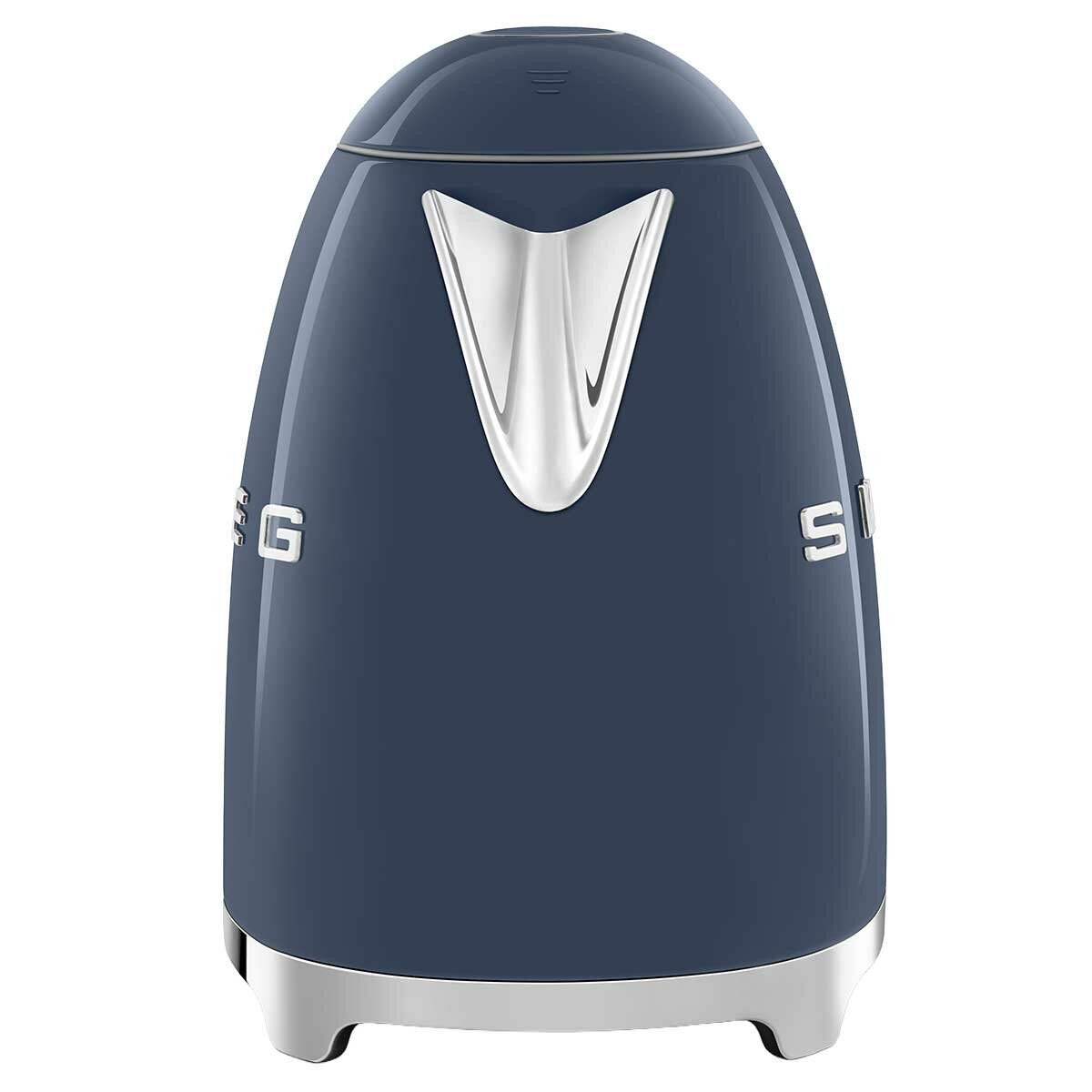 Navy Blue Retro Electric Kettle with 360 Degree Swivel Base and Soft Open Lid, Smeg KLF03NBAU — image 4