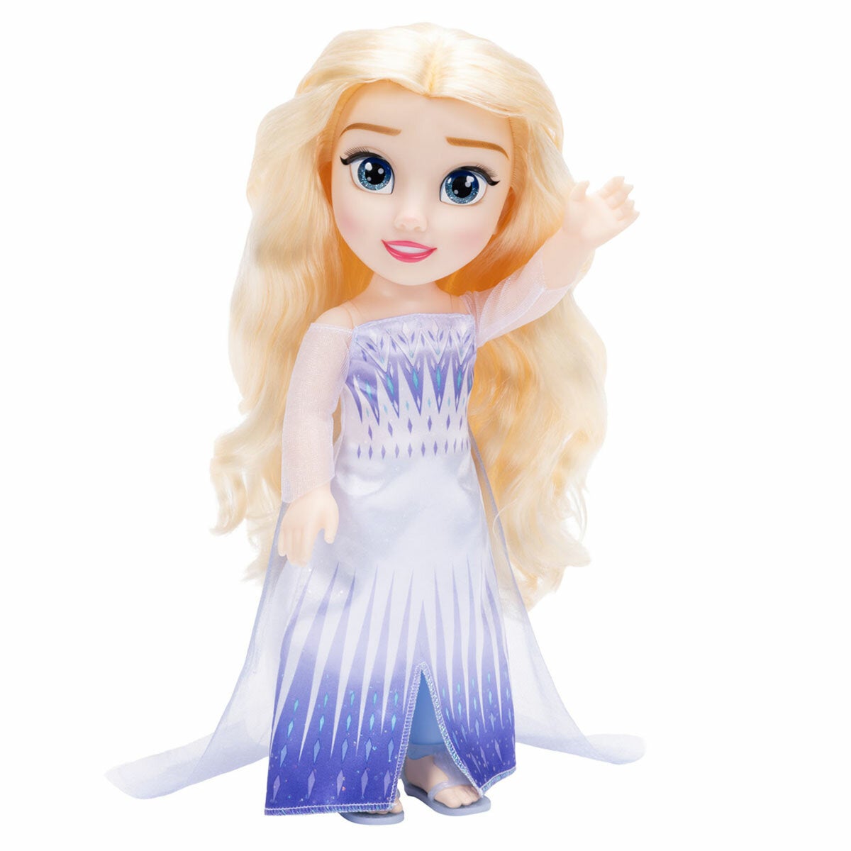 Elsa Hair Styling Doll Set, 14 Inch Doll Plus Toy Hairdryer, Hairbands and Clips from Disney Princess — image 2