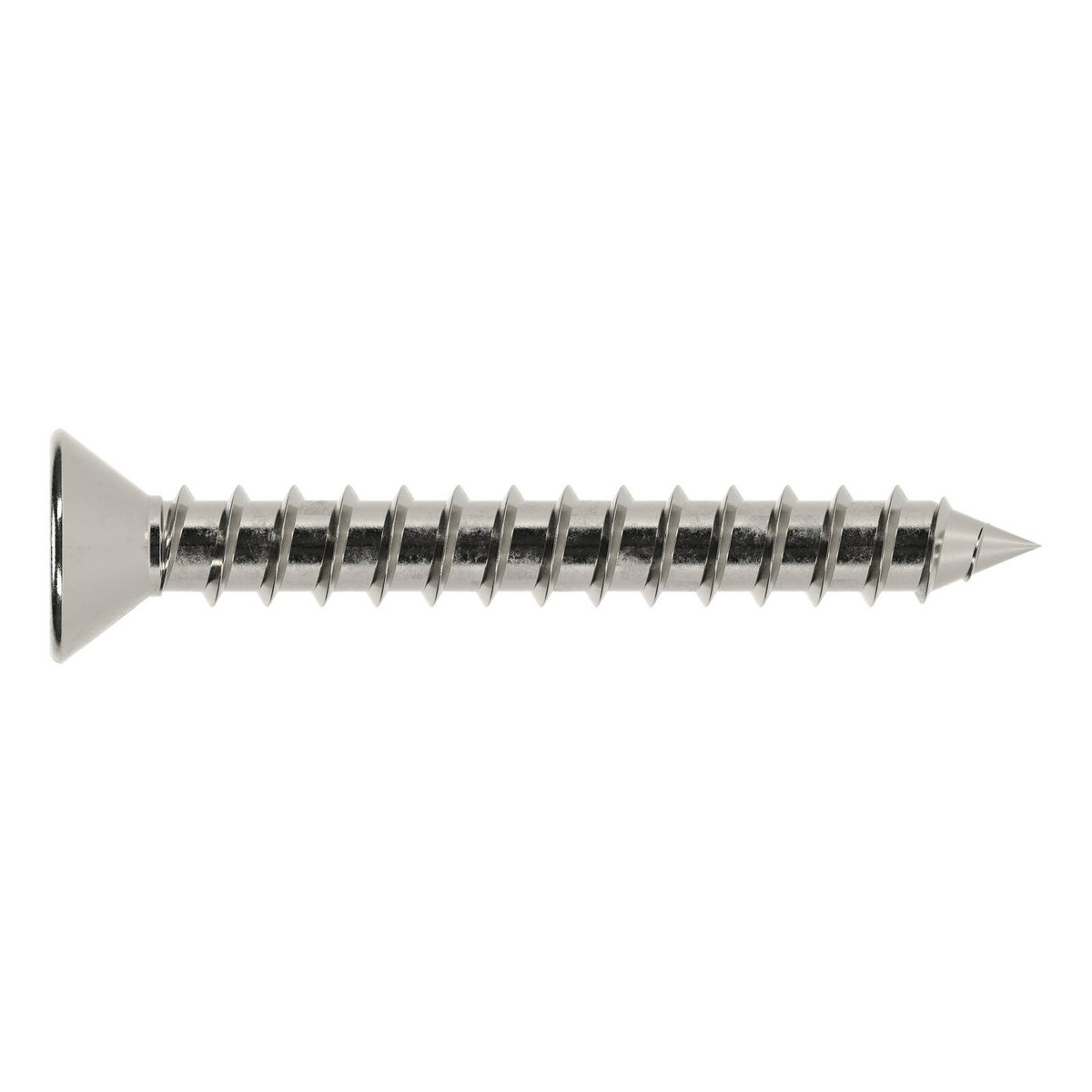 Buildex 10G x 38mm SS316 Self Tapping Sheet Metal Screws Countersunk - 50 Pack