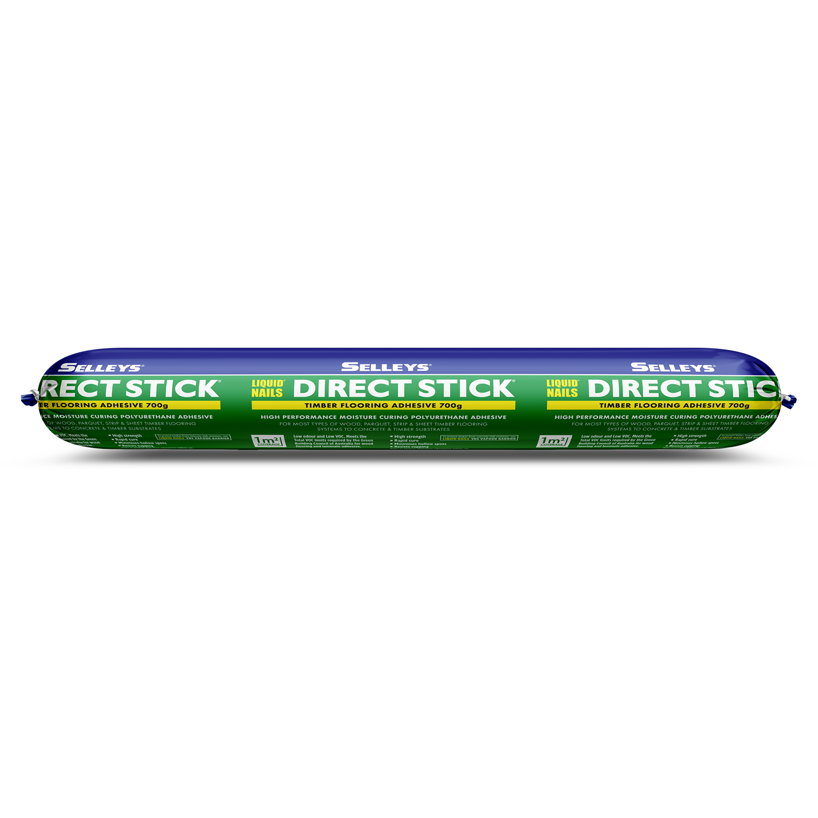 Selleys Direct Stick 700g Timber Flooring Adhesive Sausage - Polyurethane, Indoor