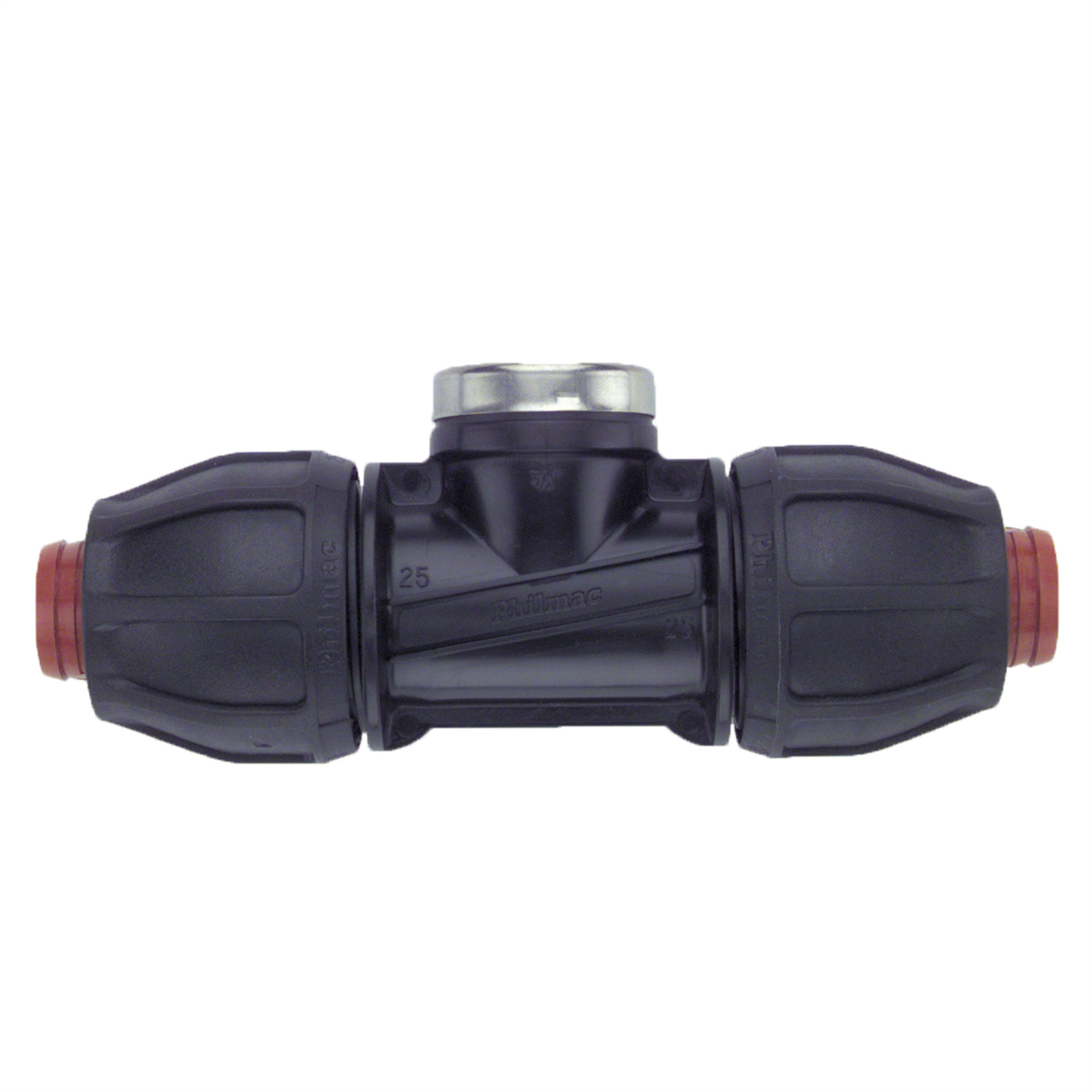 Philmac Rural Tee - 2 x 2 x 2 Polypropylene - Durable - Easy Install - SuperSaverAU - view 1