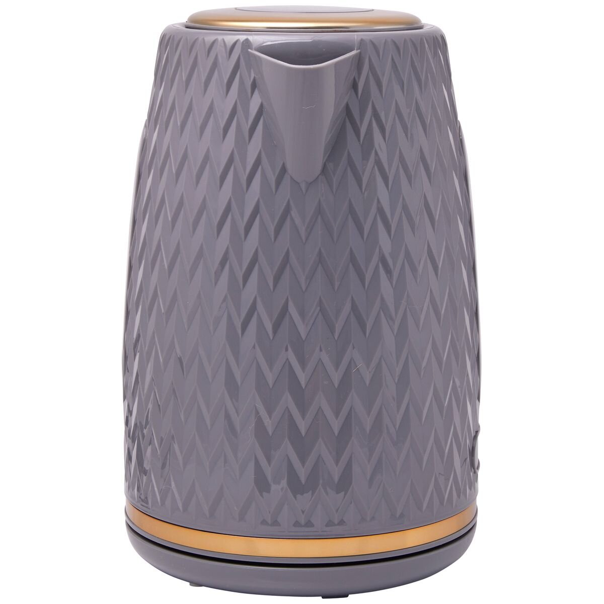Westinghouse Kettle and Toaster Pack - 1.7L Rapid Boil Kettle, 4 Slice Toaster, Grey Gold - WHKTPK13GG