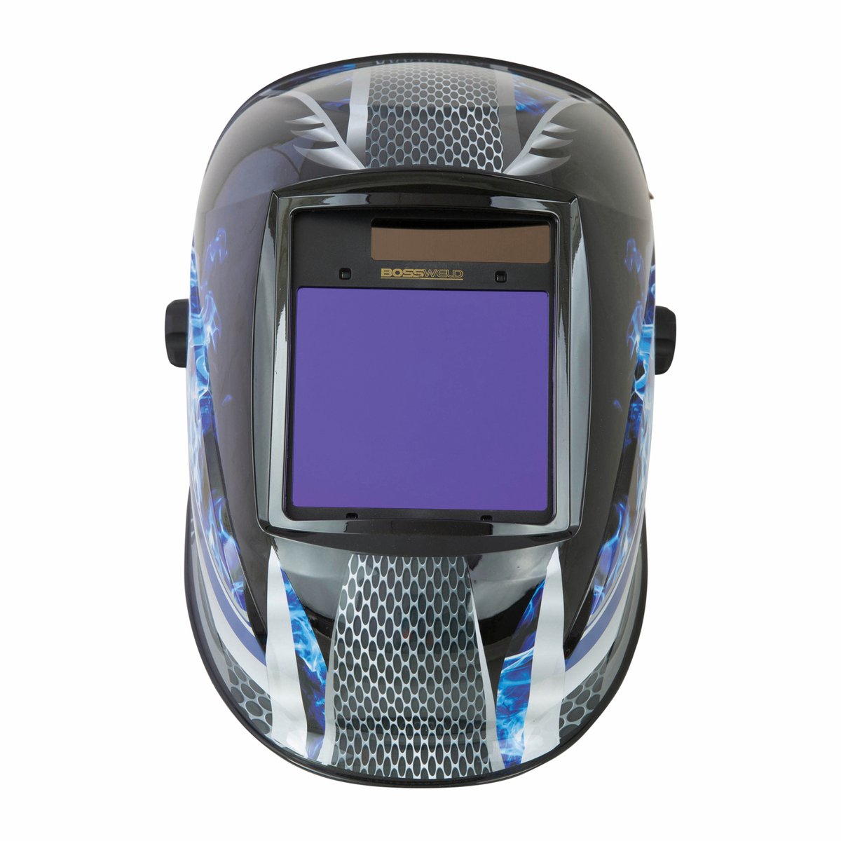 Bossweld XV-Pro Auto-Darkening Welding Helmet 5-8/9-13 Variable Shade 4 Sensor 700440