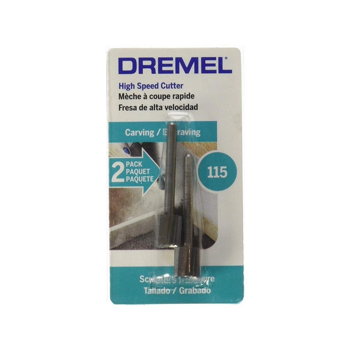 Dremel 7.9mm High Speed Cutter (115), Rotary Tool Accessory, 2 Pack