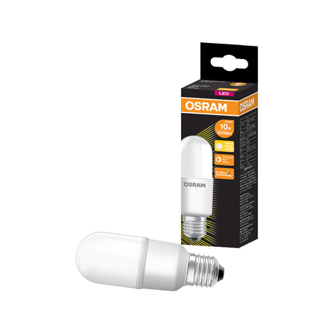Osram E27 10W Stick LED Globe 1050lm Warm White