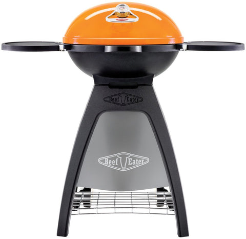 Beefeater Bugg 2 Burner LPG BBQ - Black and Amber - Spring-Assist Hood - Hood Thermometer - BB49924