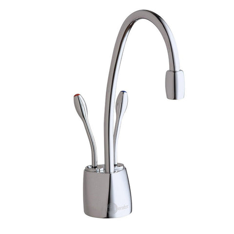 InSinkErator Steaming Hot and Ambient Water Tap - Two Lever Dispenser - 2.5L Capacity - Chrome - HC1100