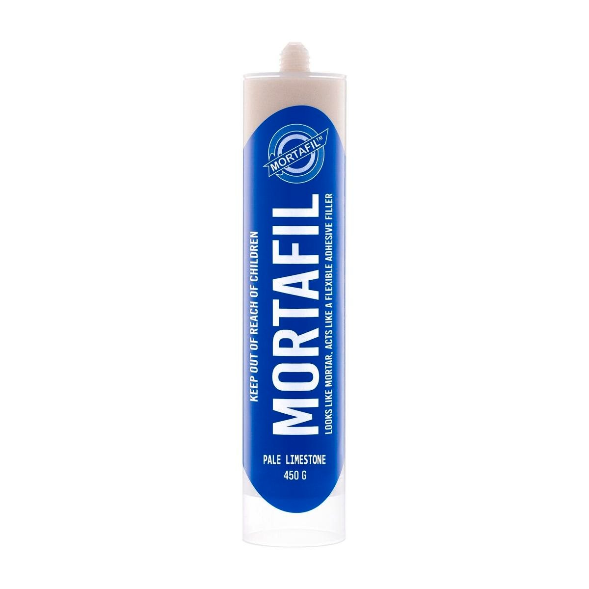 Mortafil Pale Limestone Mortar 450g Flexible Polymer Adhesive Filler