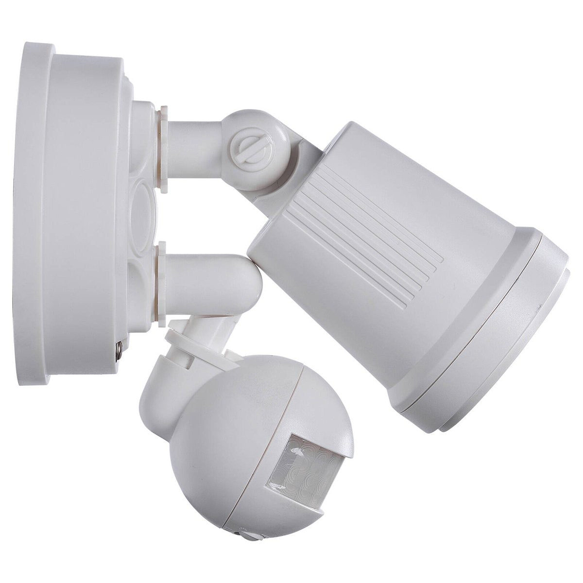 Brilliant Raptor III White Single LED Sensor Light 10W Motion Sensor Outdoor 22599/05
