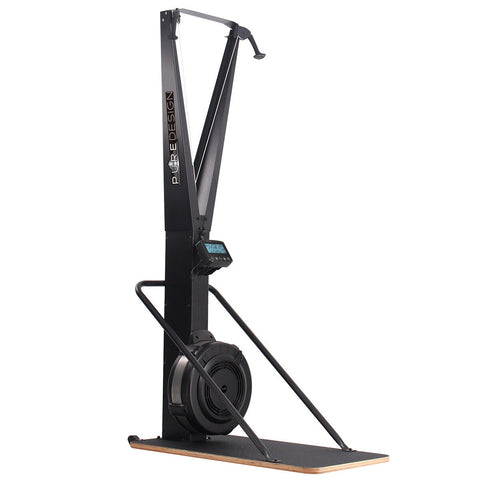 Pure Design SE10 ski erg - freestanding or wall-mountable - air resistance with adjustable dampener - PD-SE10
