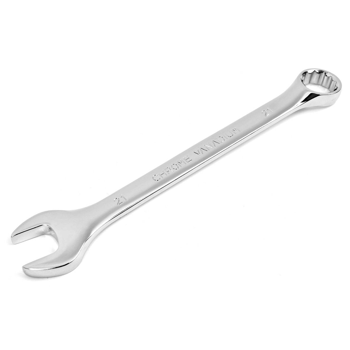 Trojan 21mm Combination Spanner, Chrome Vanadium 12 Point Ring End
