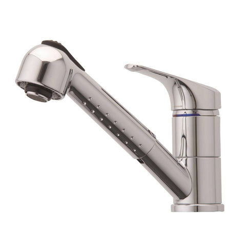 Methven Naida Chrome Sink Mixer, Lead Free Brass, Ceramic Disc, 7.5L/min WELS 4 Star