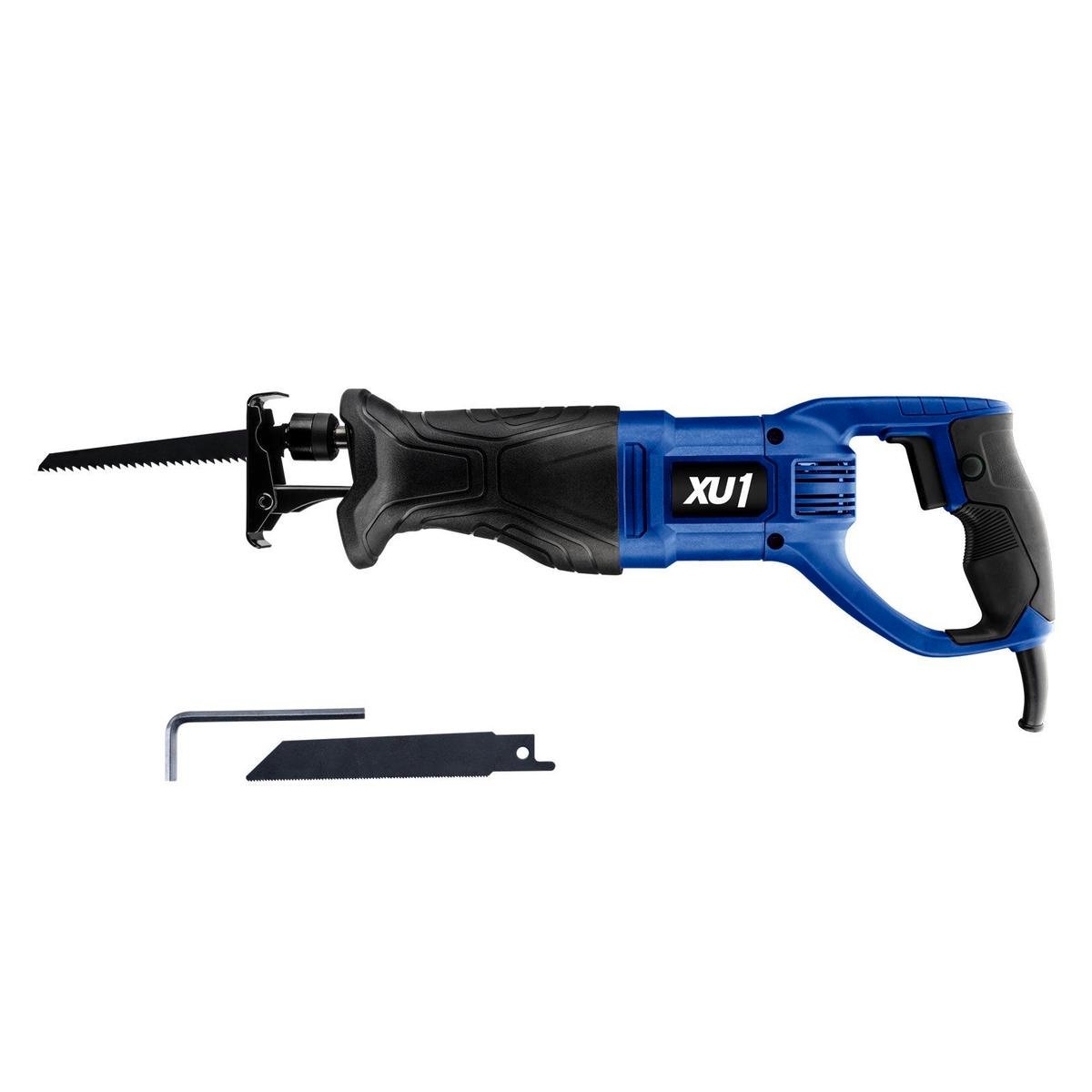 xu1 710w Reciprocating Saw - 440mm x 200mm x 85mm - Blue Black Silver - SuperSaverAU - view 1