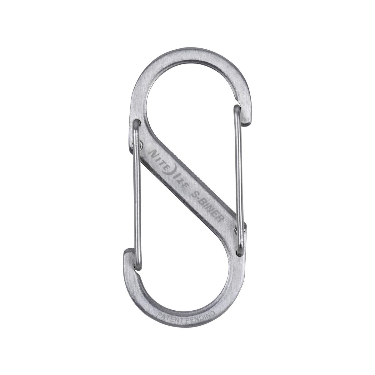 Nite Ize S Biner Stainless Steel Dual Carabiner 2 - Size #2 - Durable Connection - SuperSaverAU - view 1