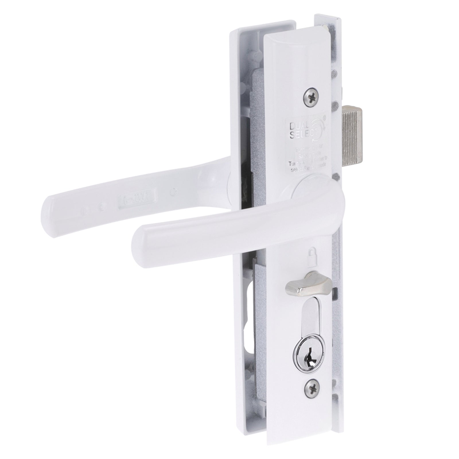 Yale Quattro Hinged Screen Security Door Lock White