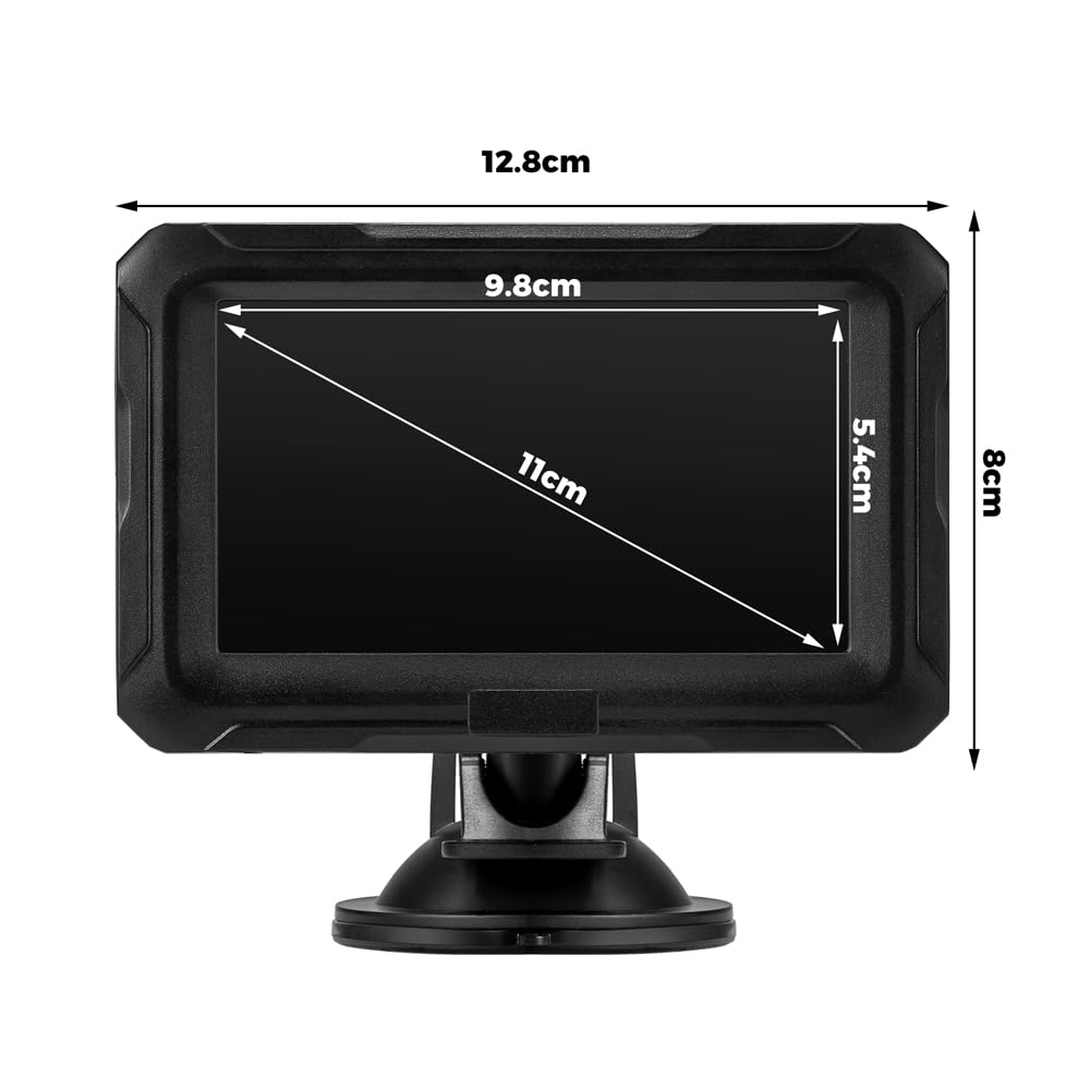 Baby Car Mirror Camera - 4.3in 1080P HD - Infrared Night Vision, 150 Degree Wide Angle, 360 Rotation