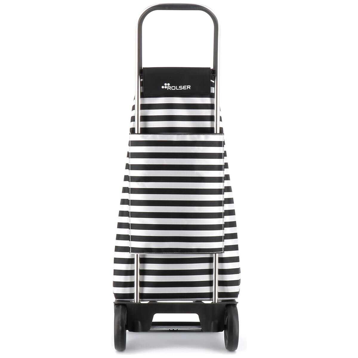 Rolser Jet LN Joy trolley - Marina Black/White finish - Lightweight 1.53kg chassis - R-JET021-2028