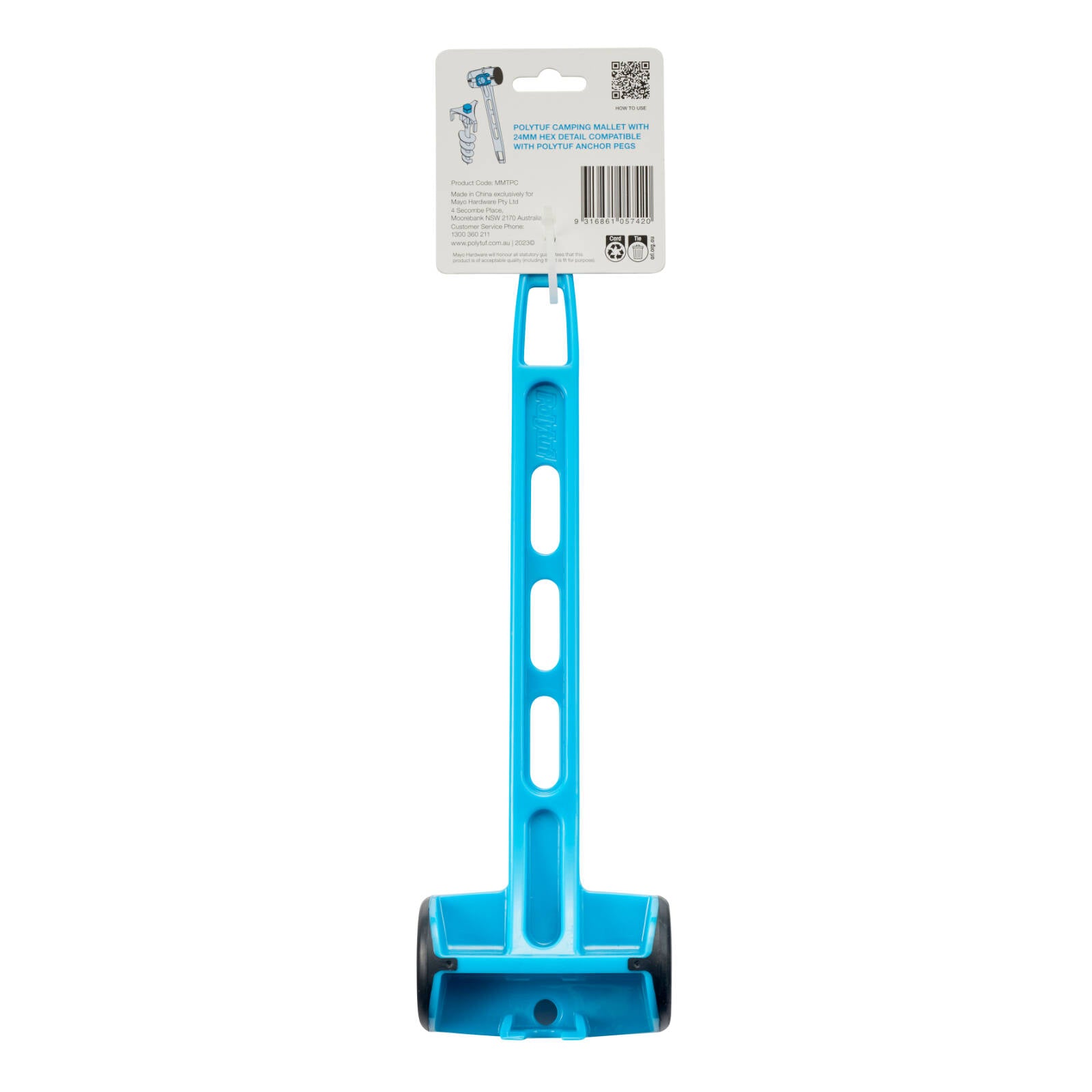 Polytuf Polycarbonate Multipurpose Camping Mallet
