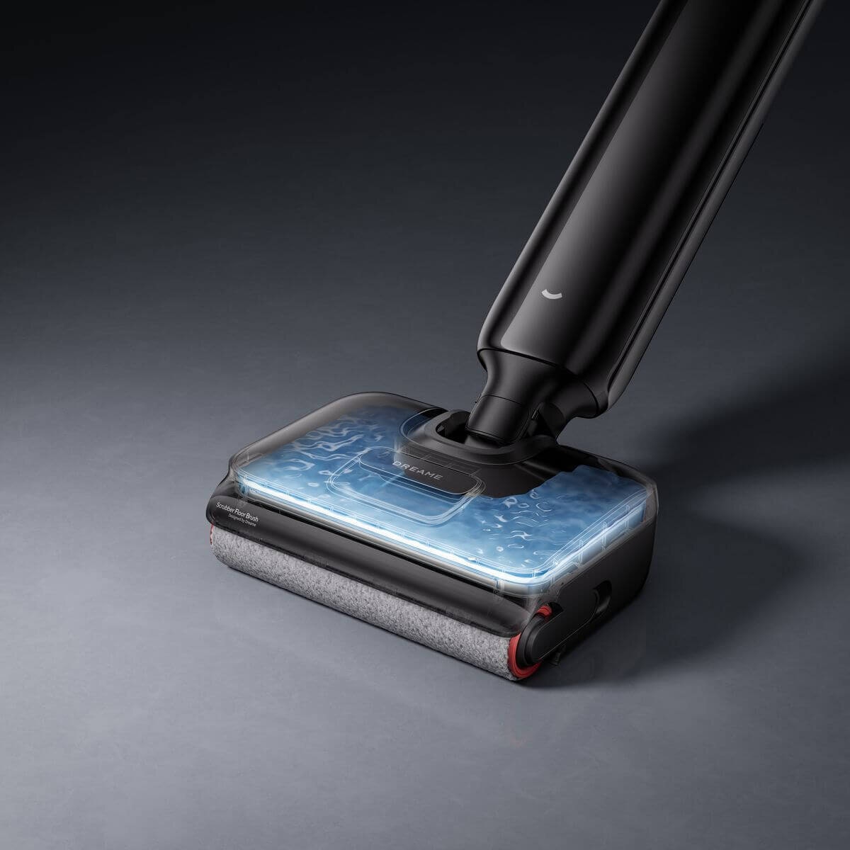 Dreame wet and dry vacuum cleaner - 25,000Pa suction, 180 degree lie-flat cleaning, Black - DRE-T16AE