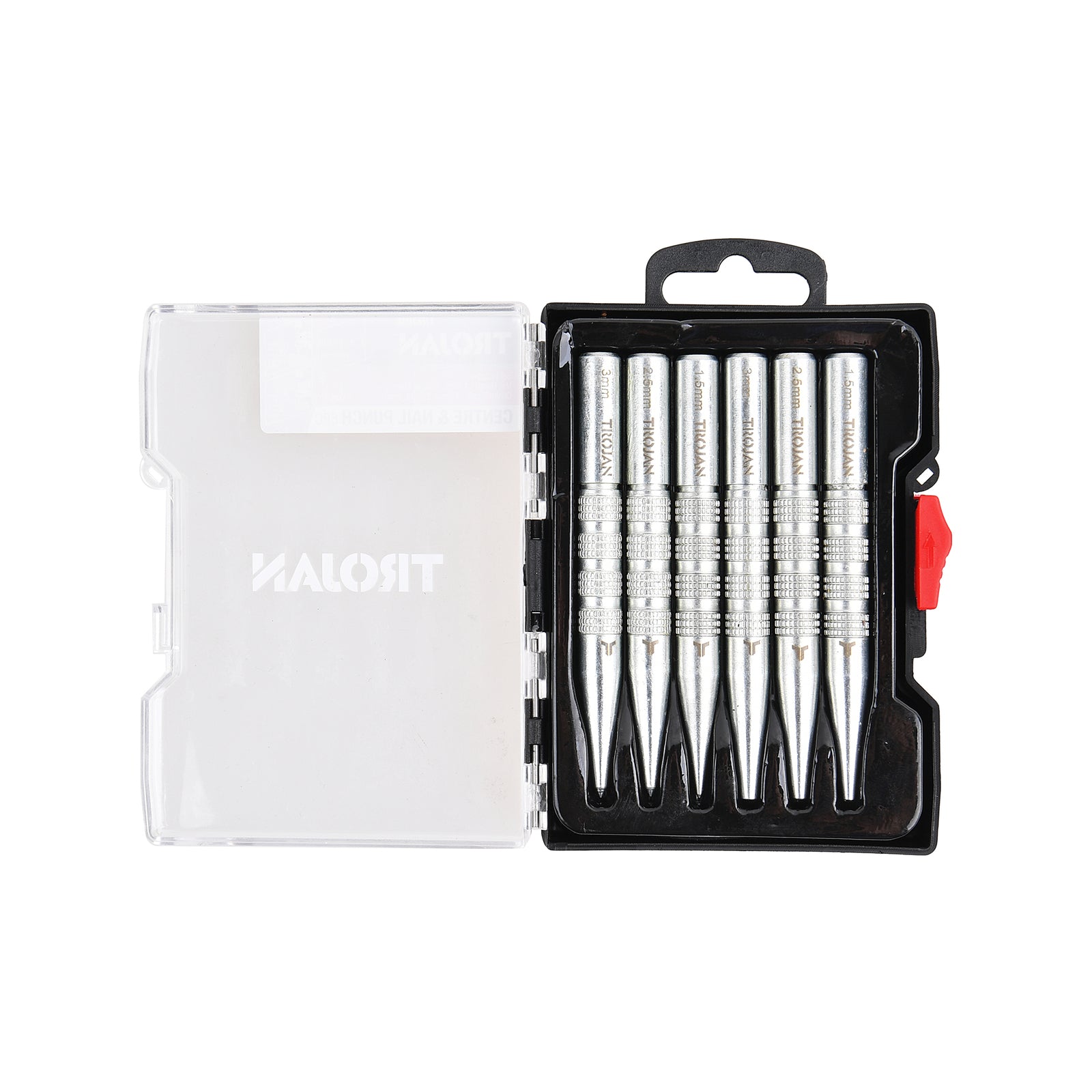 Trojan 6 Piece Centre and Nail Punch Set