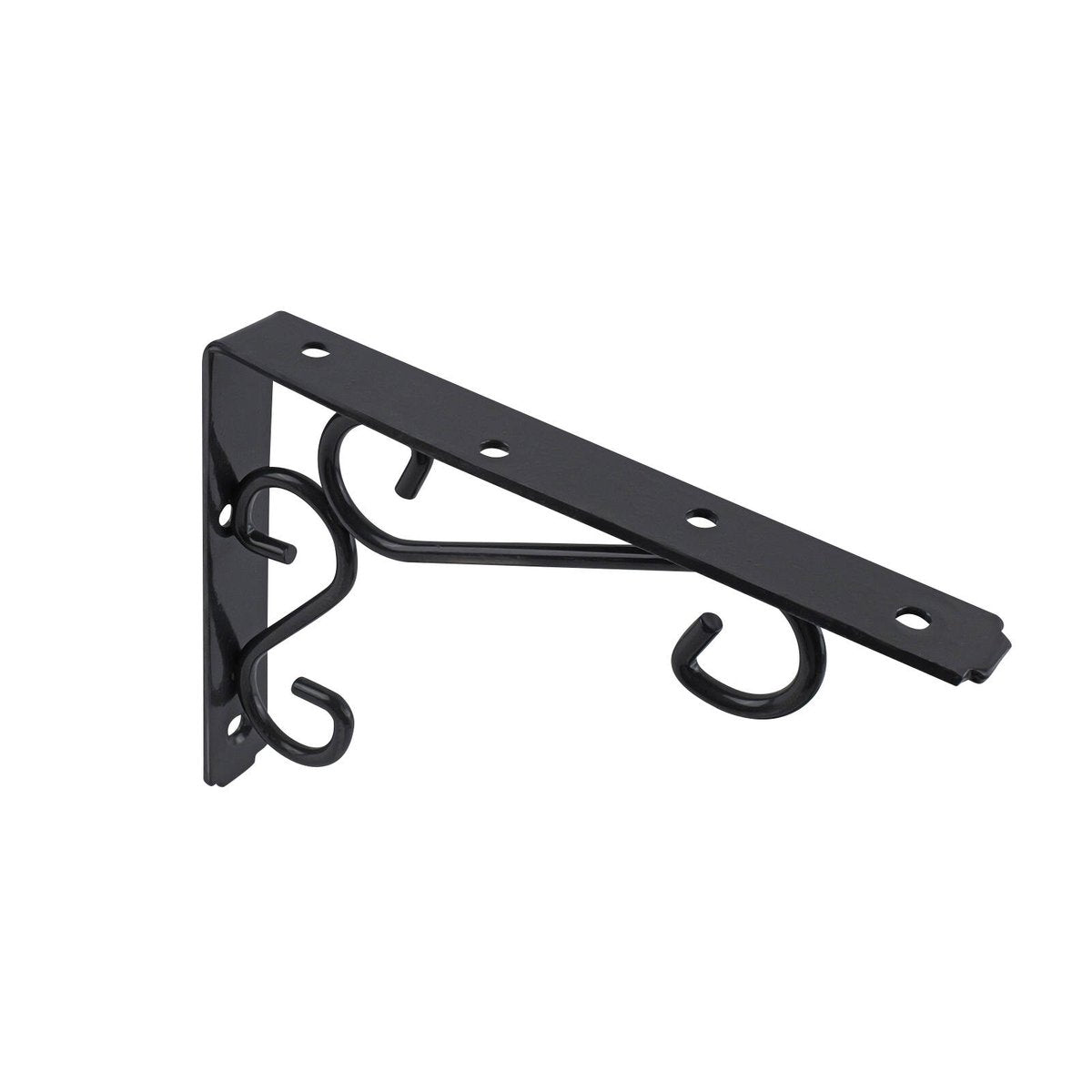Carinya Heavy Duty Scroll Stayed Bracket 200kg Dark Grey Steel - SuperSaverAU - view 1