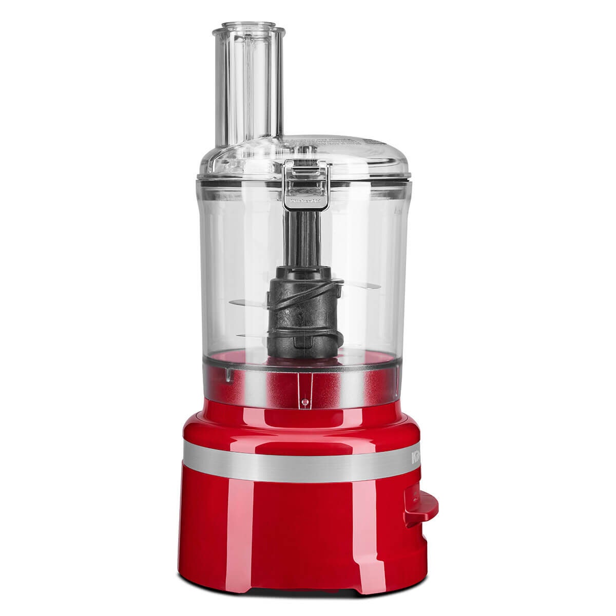 KitchenAid 9 cup food processor - 250W, whisk, four blade, refrigerator lid, Empire red - 5KFP0921AER
