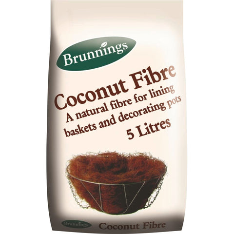 Brunnings 5L Natural Coconut Fibre Basket Liner