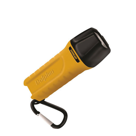 Eveready Pico Dolphin 50 Lumen LED Torch, Waterproof, Yellow (DOLP11)
