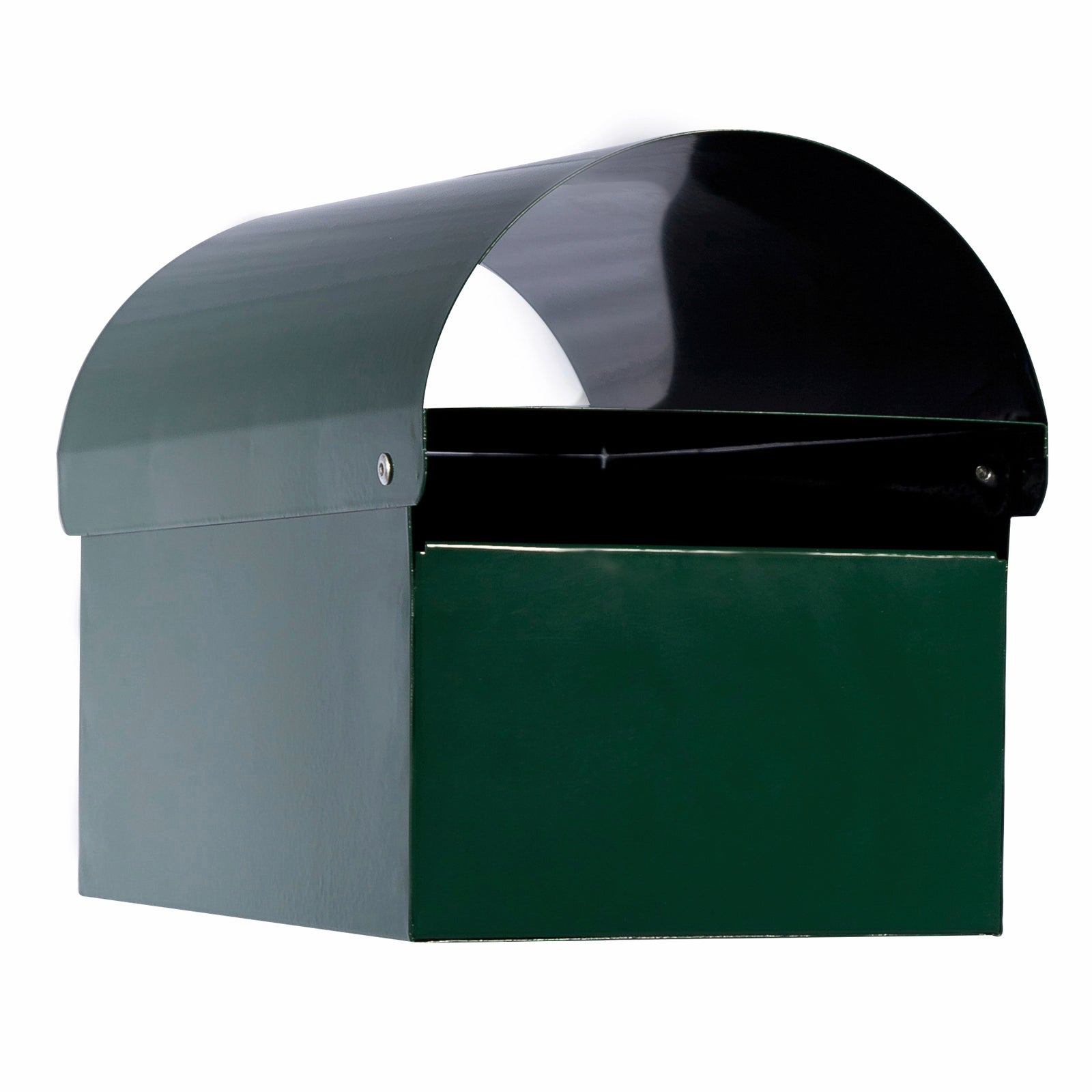 Sandleford Dune Letterbox Green Galvanised Steel 160 x 205mm