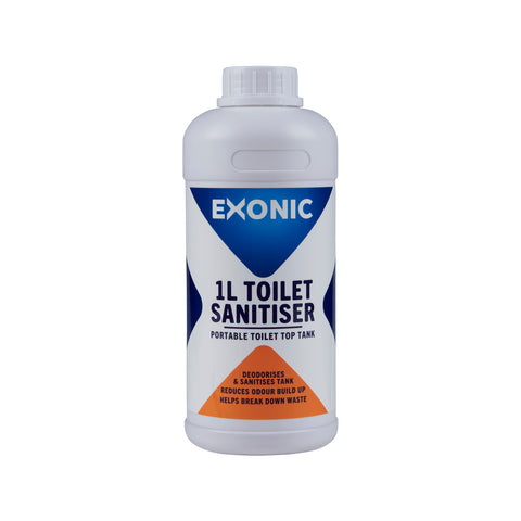 Exonic 1L Caravan Toilet Top Tank Additive Deodoriser & Sanitiser