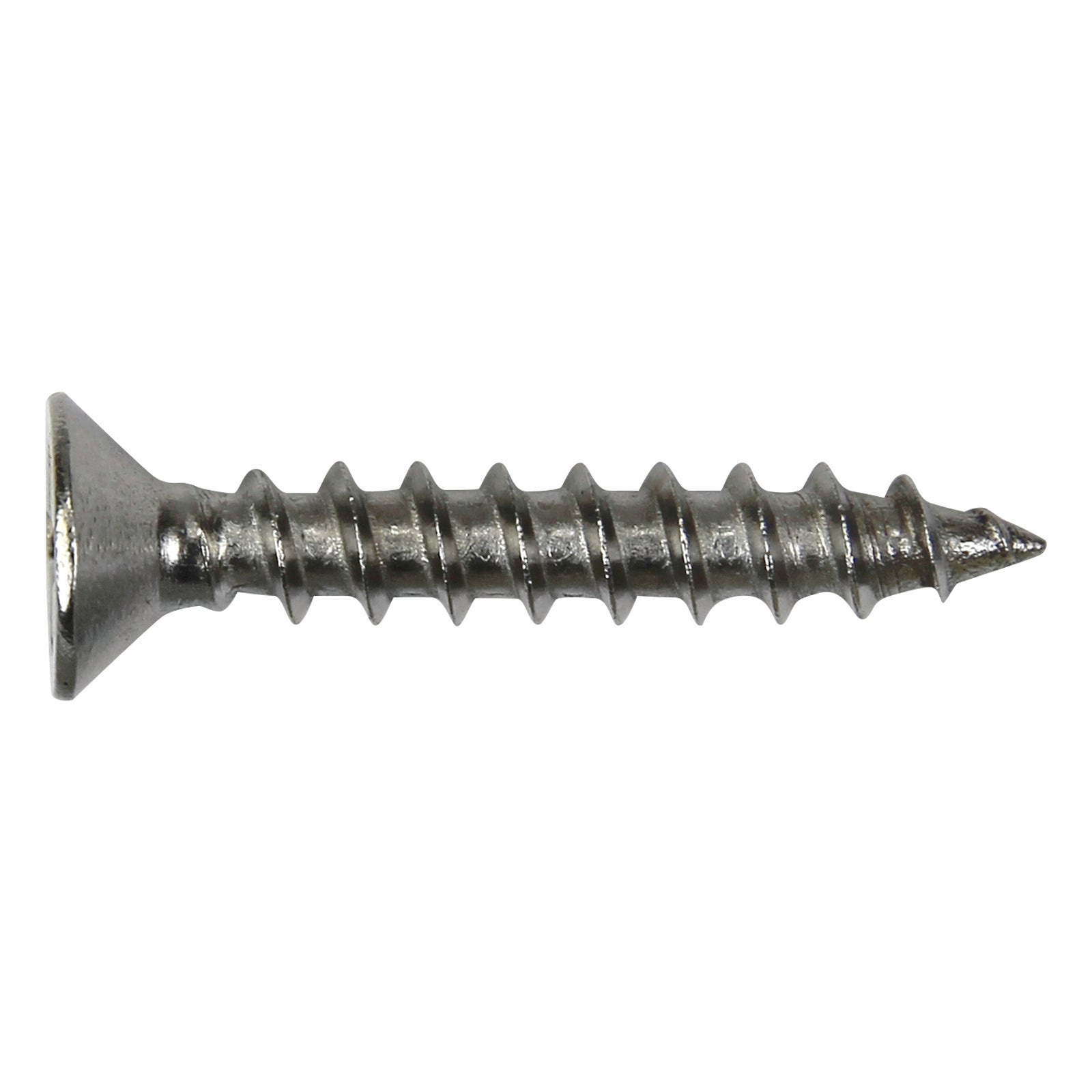 Otter 8 x 25mm Polished Stainless Steel 304 Hinge Screws - 16 Pack
