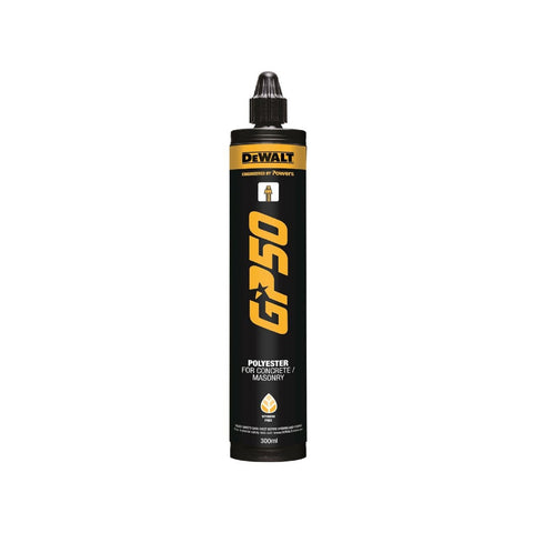 DeWALT 300ml GP50 Polyester Anchor For Masonry GP50-PWR
